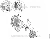 Dispositif d'allumage pour Stihl BT 131