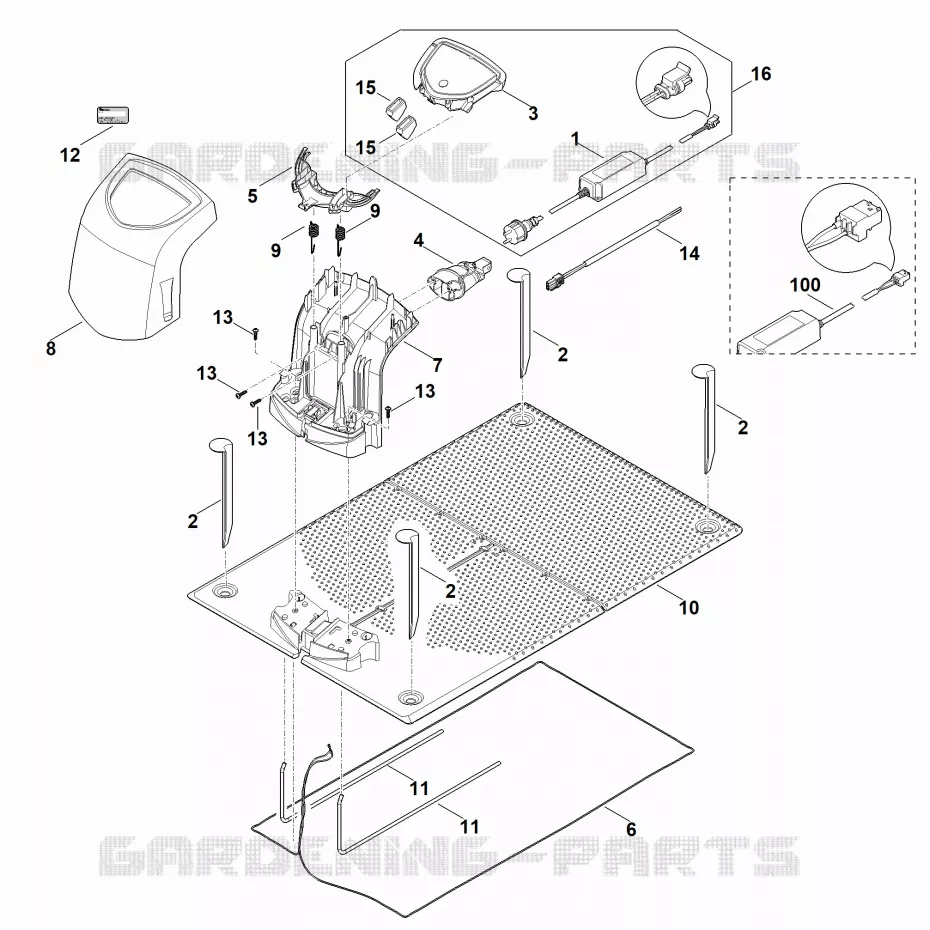 F - Station de base Stihl Robots de tontes Robots de tontes VIKING MI MI 422.1 PC  MI 422.1 PC