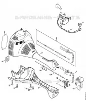 Carter moteur pour Stihl HL 45