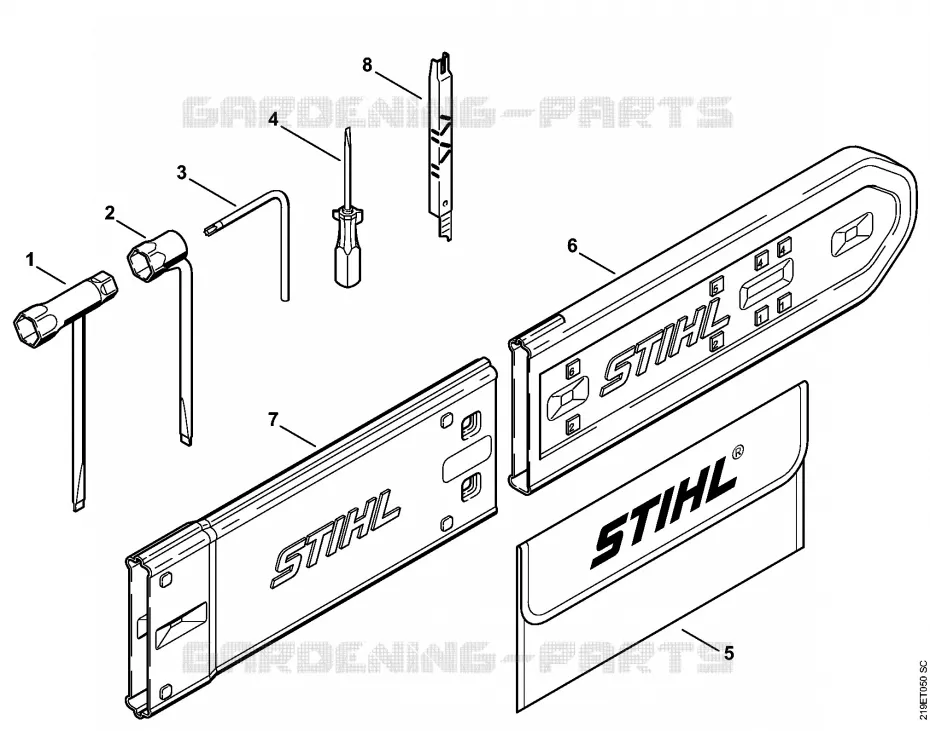 Outils, Accessoires optionnels Stihl Tronçonneuses Tronçonneuses Tronçonneuses thermiques MS MS 441 C-M  MS 441 C-M