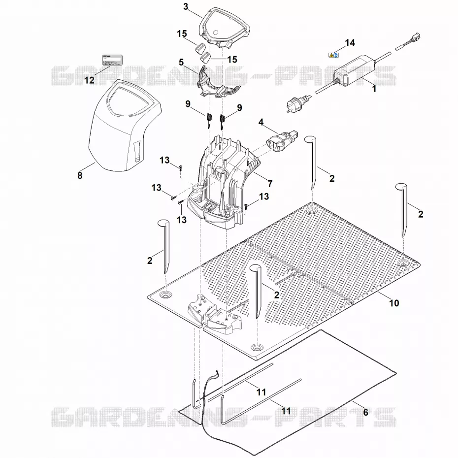 F - Station de base Stihl Robots de tontes Robots de tontes RMI RMI 422.1 PC  RMI 422.1 PC